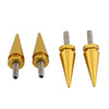 Harley Touring Road Glide 4 x 5mm Gold Spike Windscreen Screw Bolts (1998-2025)