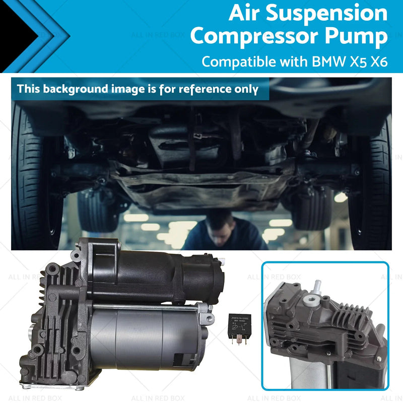 BMW X5 E70, X6 E71, E72 Air Suspension Compressor Pump (2007-2013)