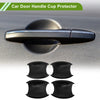Honda CR-V 2007-2011 Gloss Black 4 x Pcs Car Door Handle Cup Protector