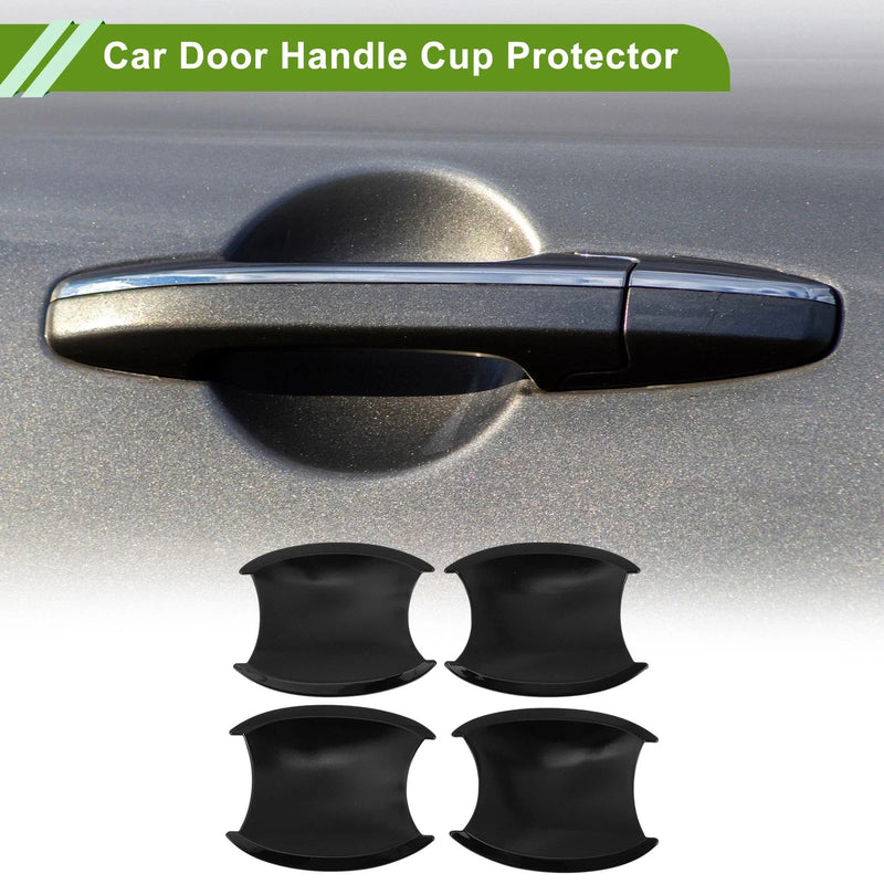 Honda CR-V 2007-2011 Gloss Black 4 x Pcs Car Door Handle Cup Protector
