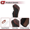 QX56 1 Pc Gear Shift Knob Cover Black Brown Faux Leather (2011-2013)