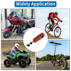 Motorcycle Lock / Universal / Handlebar Throttle Grip Red