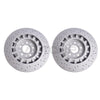 Maserati Ghibli Quattroporte Brake Rotors 2x Front Brake Disc