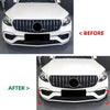 Benz GLC63 AMG X253 Gloss Black Front Bumper Lip (2016-2019)