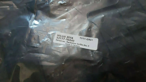 Toyota Hilux Pickup Radiator Grille Retainer (2015-2021)