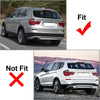 BMW X3 Rear Bumper Reflector Red Lens (2011-2017)