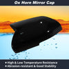 Ford Explorer Left Right Side Ox Horn Rear View Mirror Covers (2020-2024)