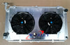 Patrol Y60 GQ Aluminum Radiator, Shroud, Fan & Black Hose (1997-1999)