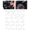 H1 H3 H4 H7 24pcs Headlight Bulb Retaining Clip Holder Set