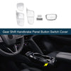 Buick Envision Silver Tone 1 Set Gear Shift Handbrake Button Switch Cover