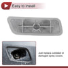 Lexus GX460 (2010-2013) Black Front Left Washer Nozzle Cover