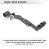 Honda CBR650R 2019-2022 Titanium Tone Motorcycle Gear Shifter Lever