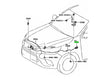 Toyota Hilux 1kd1KD / Kun Hood Lock Control (2015-2019)