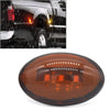 Car Bus Trailer Lorry Tractor Motorhome 3 x LED Oval Side Marker Lights