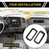 Ford Maverick Carbon Fiber Air Vent AC Outlet Cover Trim (2022-2024)