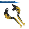 Honda X11 (1999-2002) Gold Black Adjustable Brake Clutch Levers