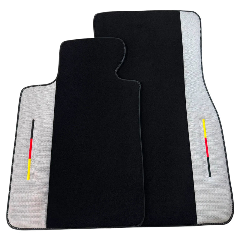 Rolls Royce Shadow (1965-1977) - Gray Leather AutoWin Floor Mats