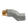 Fuel Transfer Pump Nozzle 3/4" NPT Fuel Hose Swivel 360�� Connector