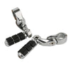 Harley Electra Street Glide 1 1/4" Highway Bar Short Angled Footpegs (2007-2023)