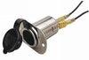 Boat / Caravan 12V Power Socket Stainless Steel Cigarette Lighter Adapter