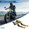 Yamaha MT-07 Brake/Clutch Levers 1 Pair Gold Tone Black (2014–2022)