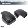Lexus LX470 Pair Rearview Mirror Cap Overlay Black Carbon Fiber (1998–2007)