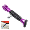 Motorcycle Universal Side Support - Purple Adjustable Kickstand Foot