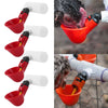 Chicken & Hen - PVC Fittings 4 Pack Automatic Poultry Water Drinking Cups