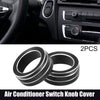 Toyota Yaris Car Air Conditioner Switch Knob Covers (2010-2017)