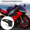 Motorcycle 1 Set Rectangular Slot Aluminum Alloy Motorcycle Hanging Hook