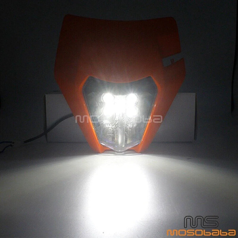 KTM SX EXC SX-F XC-F XC-W TE FE 250 450 LED Headlight (2003-2023)