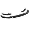 BMW G30 G31 M Sport Black Lower Splitter 4 x Front Bumper Spoiler Lip (2017-2020)