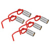 Car Truck SUV Connectors with Wire 5 x BA9S Light Bulb Sockets