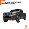 Nissan Navara 3.5" Tyre Coverage Matte Black Bolted Fender Flares (15-19)