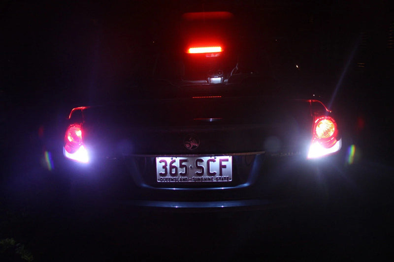 Holden VE SS SSV SV6 HSV HiPower White LED Reverse Light Bulbs (2006-2013)