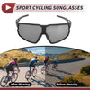 Motorcycle Goggles Deep Gray Lens Black Frame PC Cycling