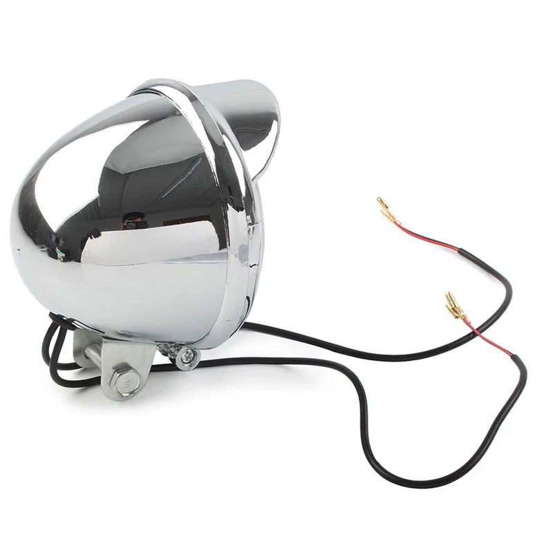 Harley Honda Suzuki Chrome Motorcycle Headlight Passing Fog Light 12V