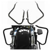 Harley Street Road Glide 7/8" Black Saddlebags Guard Crash Bar (2014-2024)
