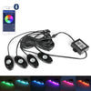 Offroad Vehicles - Wireless Music Flashing 4x RGB LED Rock Lights (N/A)
