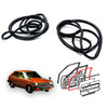 Toyota Starlet 5D KP60 KP61 KP62 1978-1984 Front Door Weatherstrip Seal x2