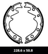 Chrysler Valiant Rear brake shoe drum overhaul