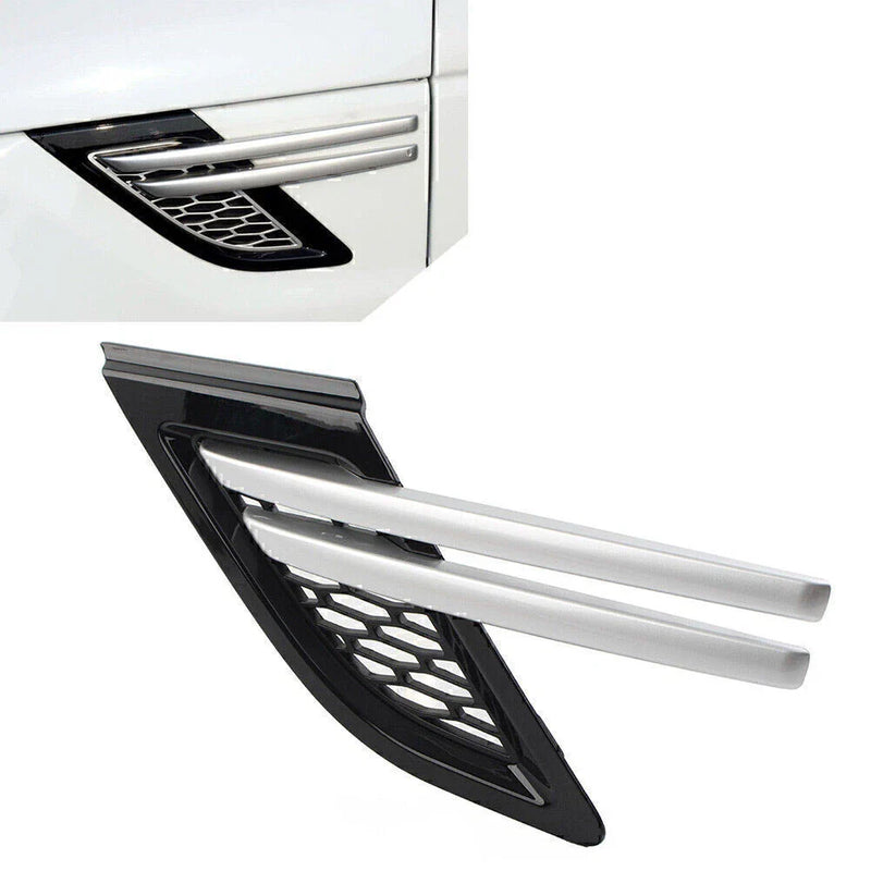 Land Rover Range Rover Sport Black Front Fender Air Vents (2006-2013)