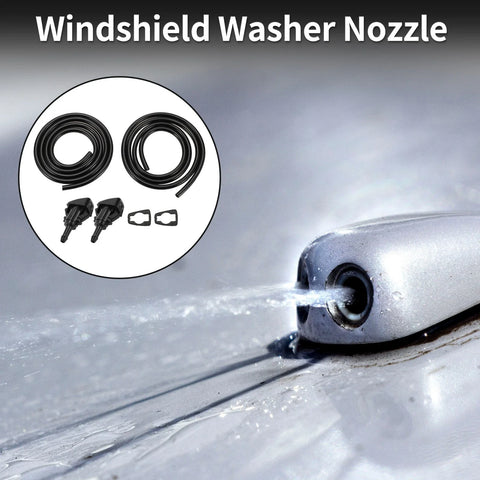 Dodge 1 Set Washer Nozzle With Gasket & Fluid Hose