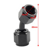 4AN Female - Connector 45 Degree Swivel Coupler Union Fitting Adapter