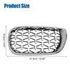 BMW 3 Series E46 (2002 - 2005) Silver Tone 1 x Pair Front Grille