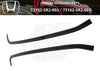 Honda CRX / CR-X Del Sol EG1 EG2 EJ4 Front Windshield Molding LHRH Set