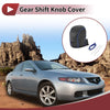 Acura TL (2009-2014) Pebbled Black Blue 1 Set Gear Shift Knob Cover