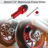 10mm Aluminum Alloy Plastic Motorcycle Slider Frame Bolt 1 Set Red