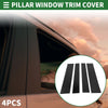 Toyota Tundra Door Pillar Window Trim / 4 x Pcs (2007–2013)