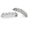 Universal Car Truck 3 x Silver 3D Front Rear Disc Brake Caliper Covers